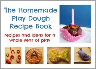 The Homemade Play Dough Recipe Book by Cathy James