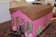 Tablecloth playhouse