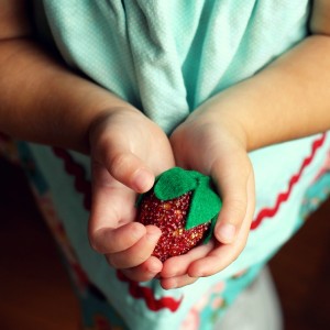 Seed Bead Strawberries (Just Because)