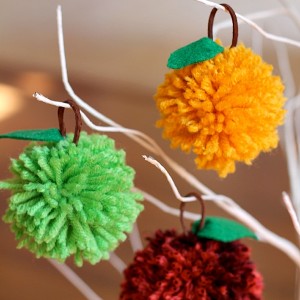 Invitation to Play: Pom Pom Apple Tree