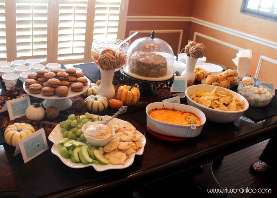 Little Pumpkin Food Table