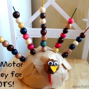 Fine Motor Turkey For TOTS at Twodaloo