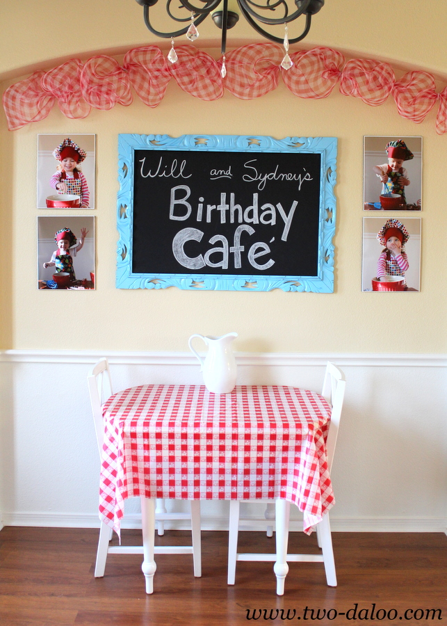 Decorating a Party with Photos at Twodaloo (two-daloo.com)