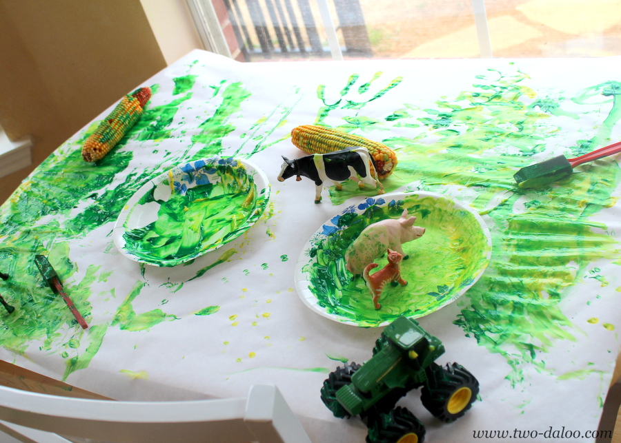 Farm Painting at Twodaloo (www.two-daloo.com) Farm Painting at Twodaloo (www.two-daloo.com)