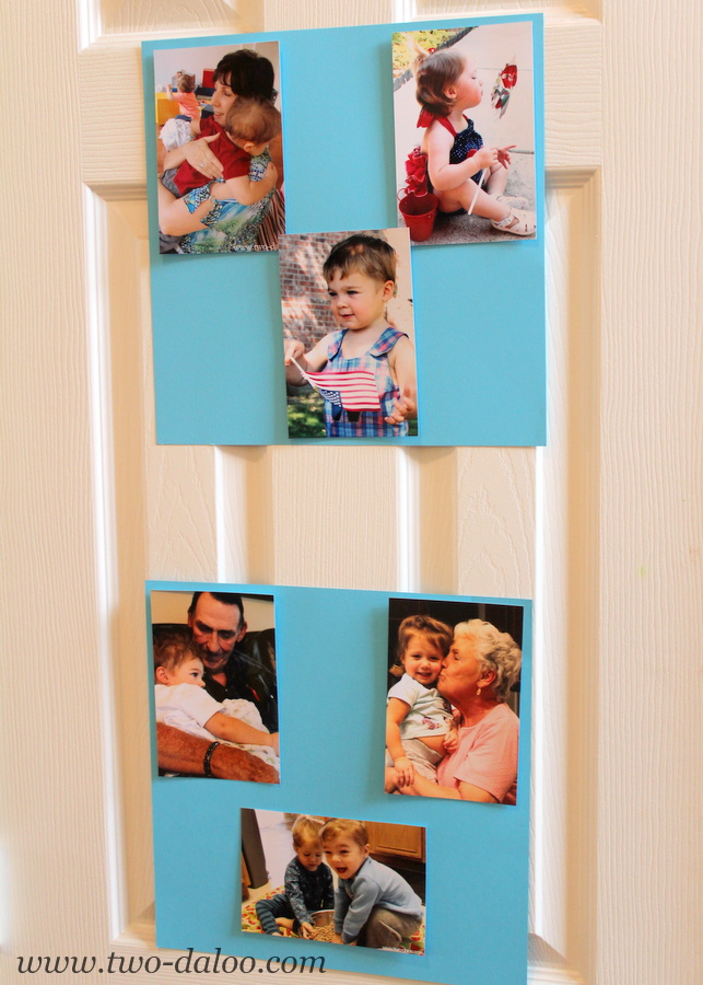 Decorating a Party with Photos at Twodaloo (two-daloo.com)