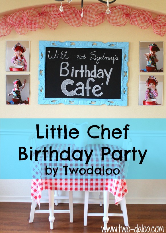 Little Chef Birthday Party at Twodaloo (www.two-daloo.com)