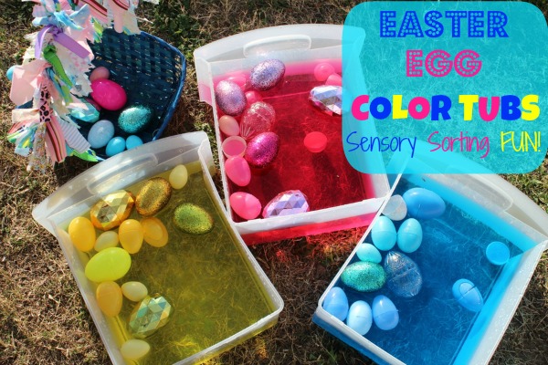 Easter Egg Color Tubs