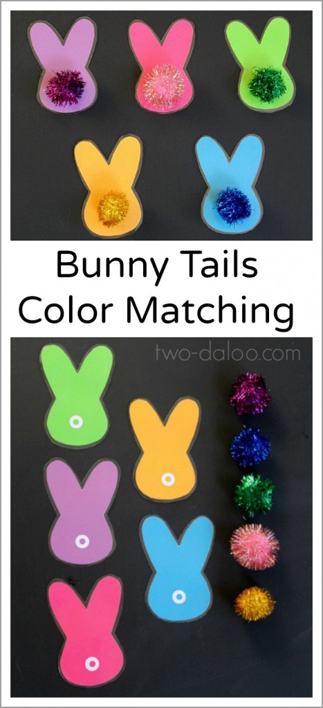 Bunny Tails Magnetic Color Matching Game Bunny Tails Magnetic Color Matching Game