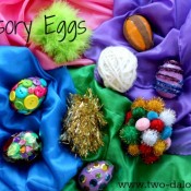 Sensory Eggs at Twodaloo (www.two-daloo.com)