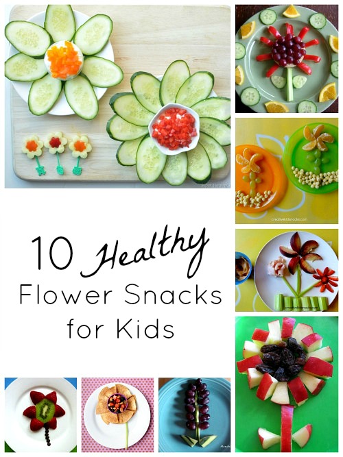 Flower Snacks for Kids at Fantastic Fun and Learning
