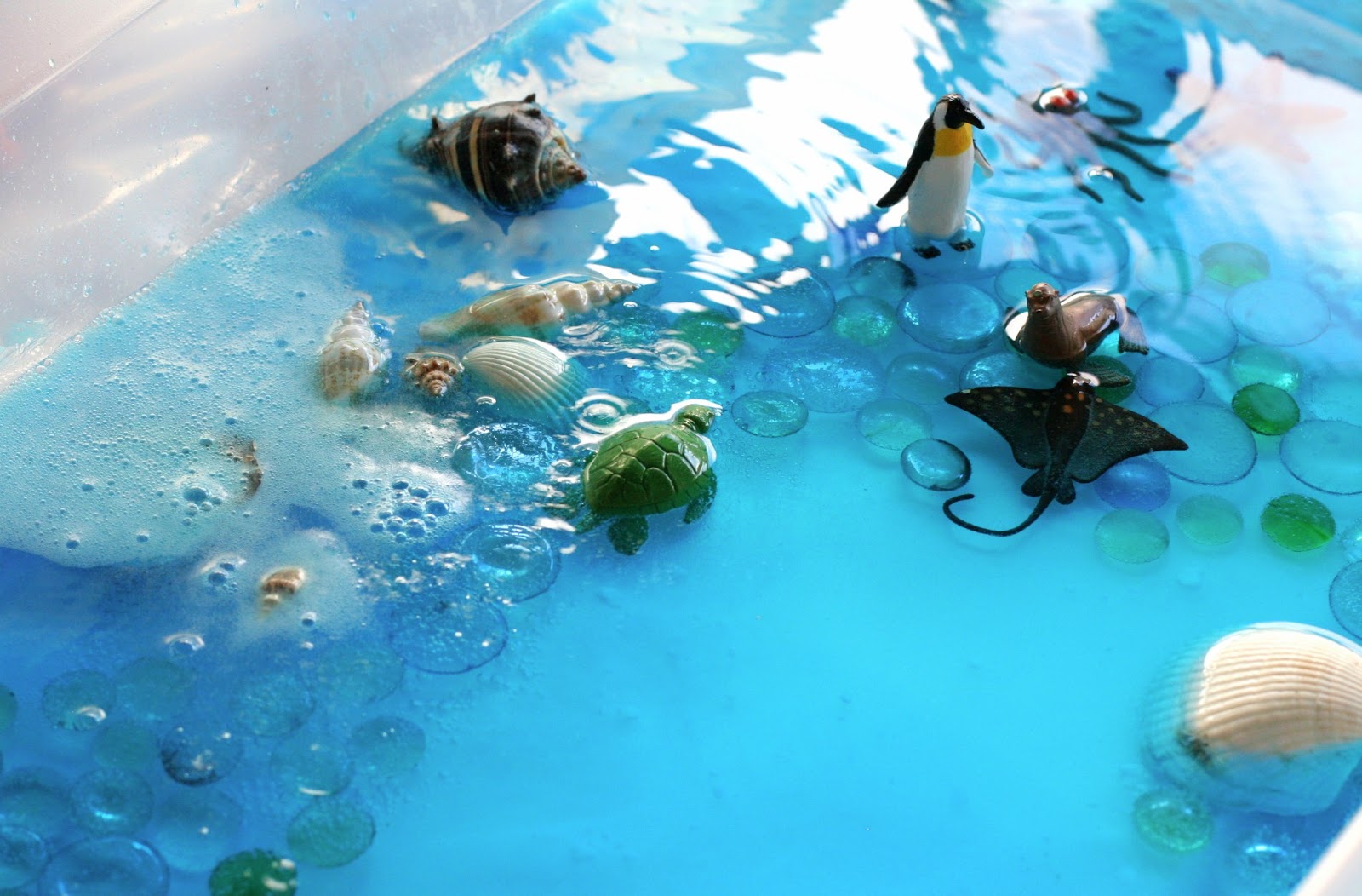 Fizzing HIdden Ocean World from Fun at Home With Kids