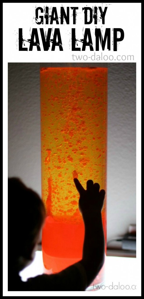 Giant "Pink Lemonade" DIY Lava Lamp at Twodaloo