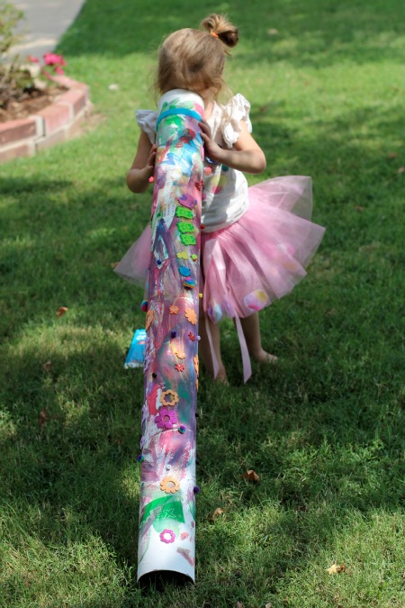 Make a DIY Didgeridoo with instructions from Daria Music- easy enough for even toddlers to make!