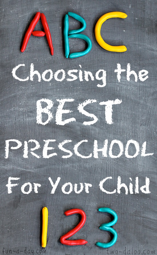 Choosing the Best Preschool for Your Child