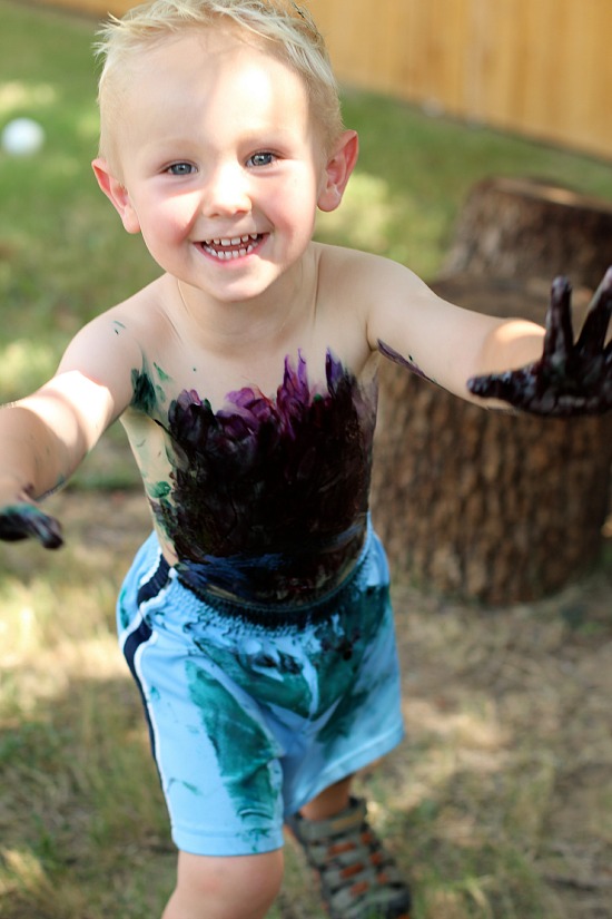 Rainbow Bubble Wrap Tree at Twodaloo Rainbow Bubble Wrap Tree at Twodaloo
