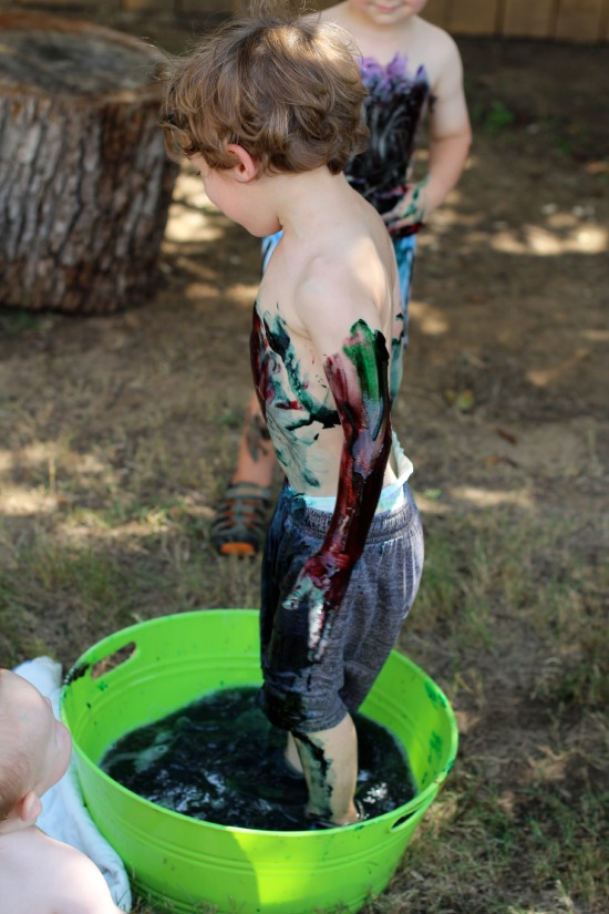 Rainbow Bubble Wrap Tree at Twodaloo Rainbow Bubble Wrap Tree at Twodaloo