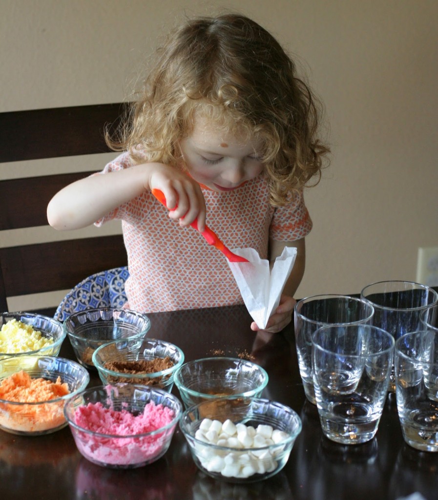 Scented Tea Pretend Play from Fun At Home With Kids