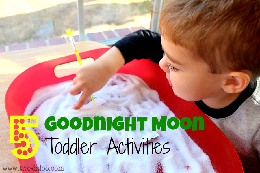 Five Goodnight Moon Toddler Activities