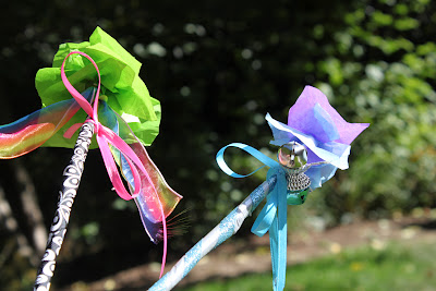 Nature Fairy Wands from Green Owl Art