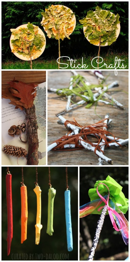 10 Beautiful Stick Crafts for Kids
