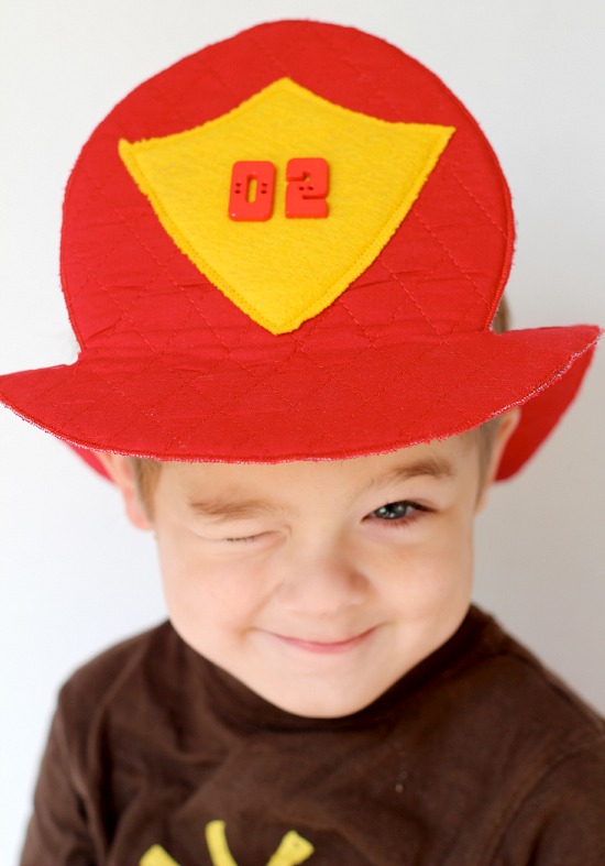 Quilted Firefighter Hat