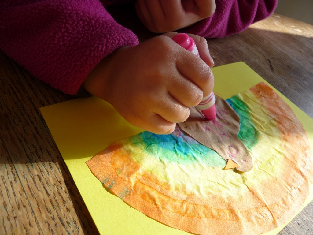 Watercolor Coffee Filter Turkey Cards from Play Dr. Hutch