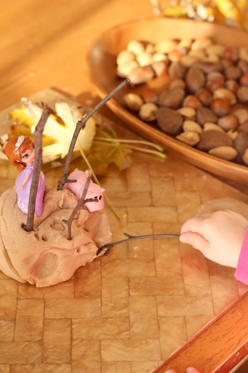 Almond Spice Playdough from Twodaloo