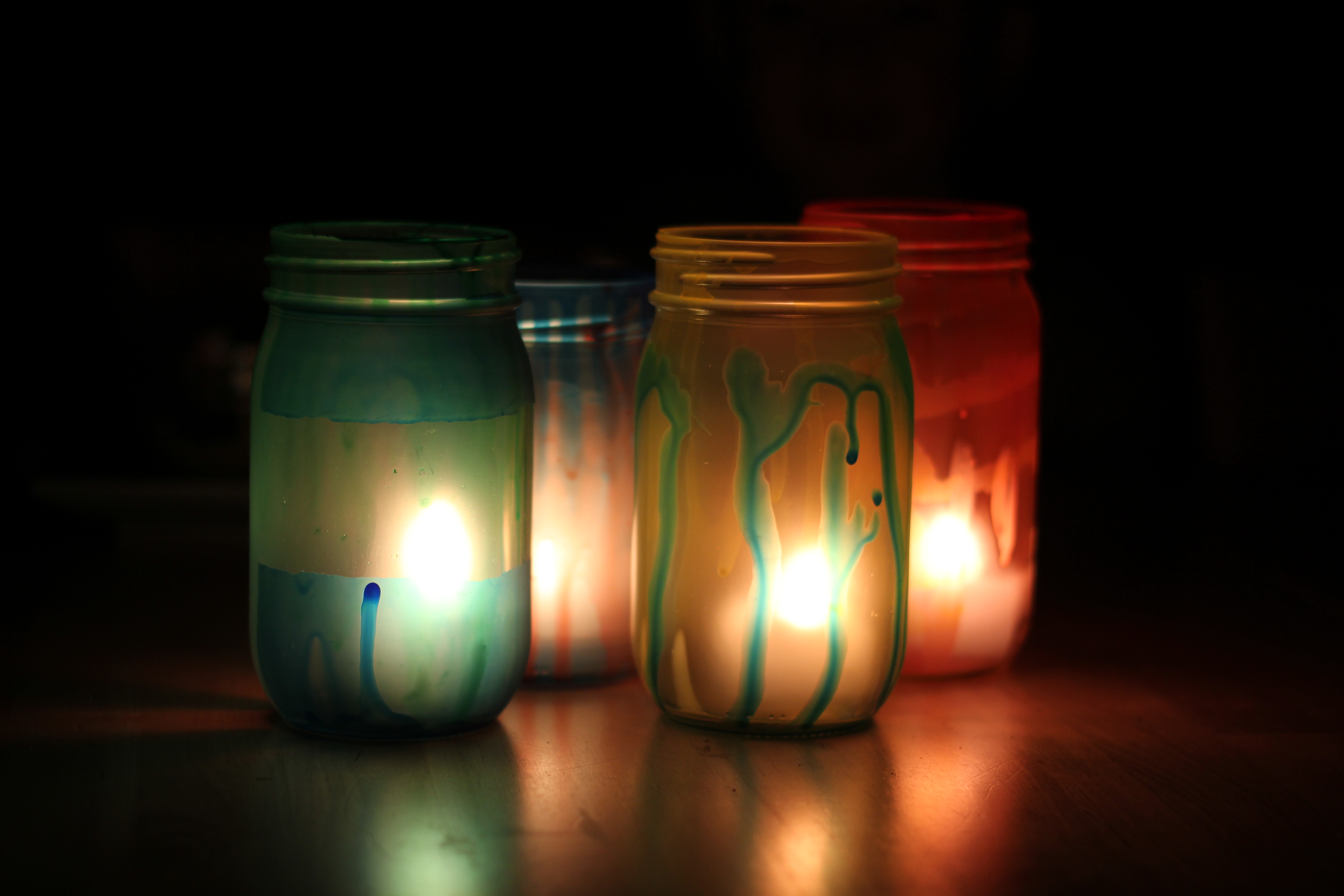 DIY Mod Podge and Solstice Lanterns from Crafting Connections
