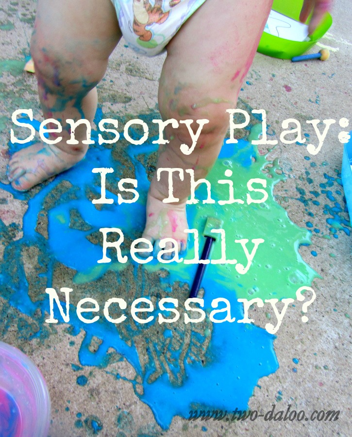 Sensory Play: Is This Really Necessary?