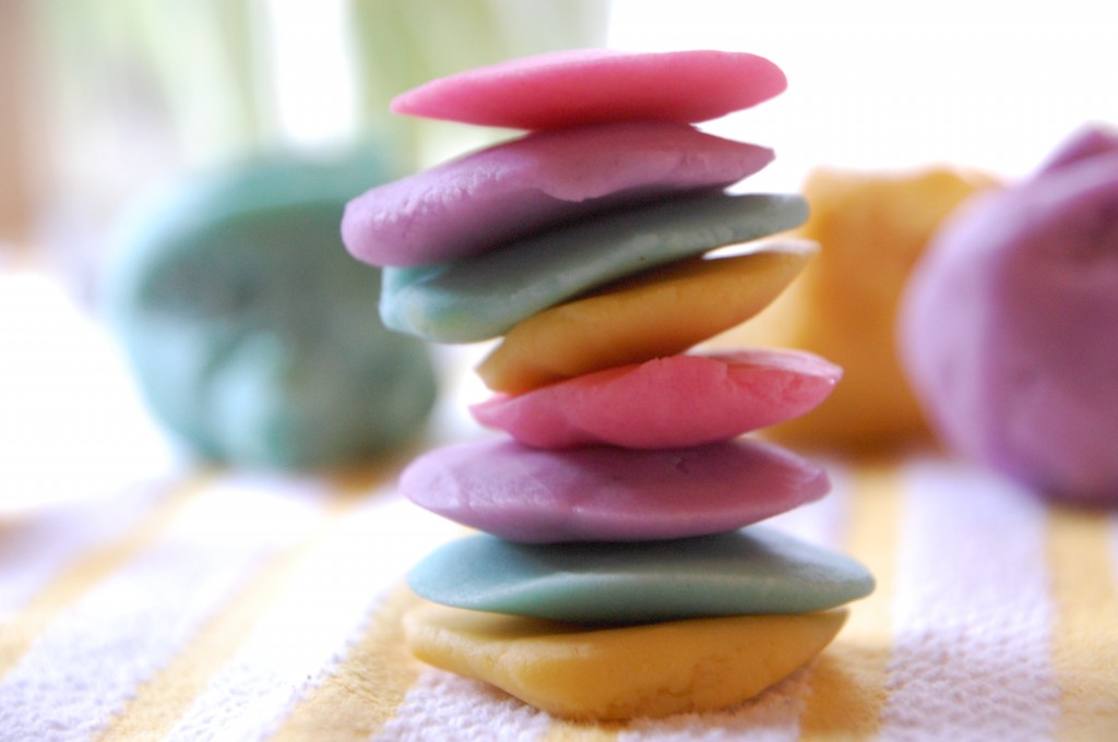 Rainbow Play Dough from Tinkerlab