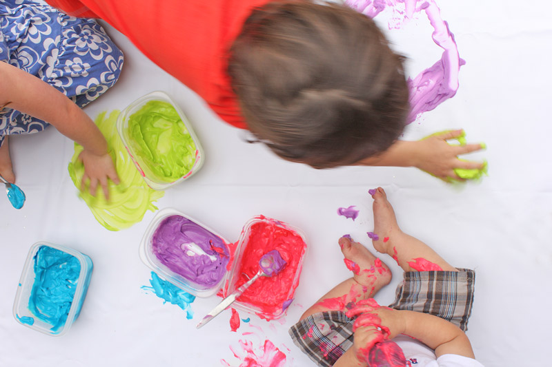process art for families
