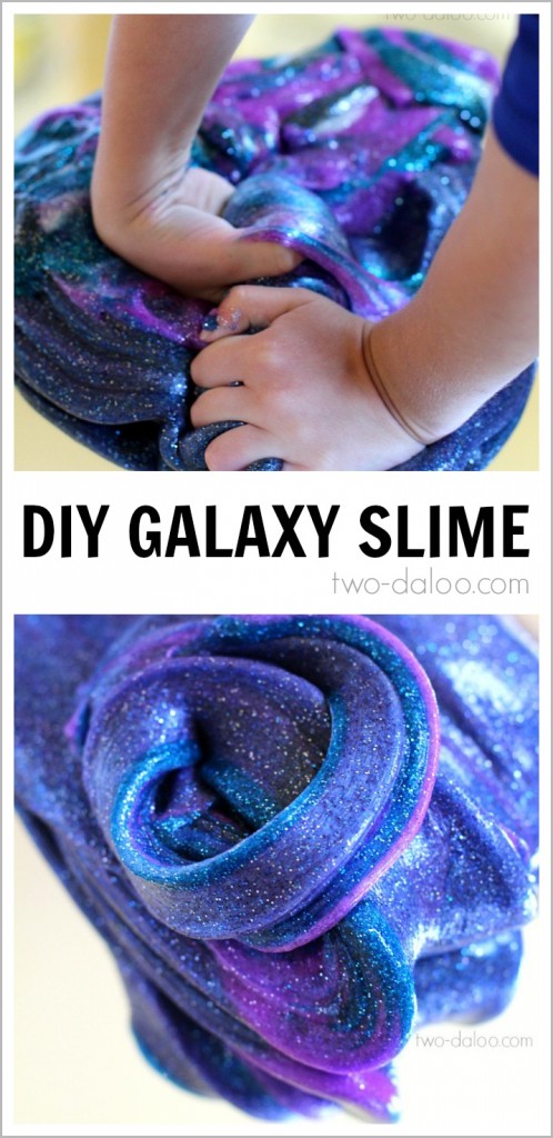 DIY Galaxy Slime