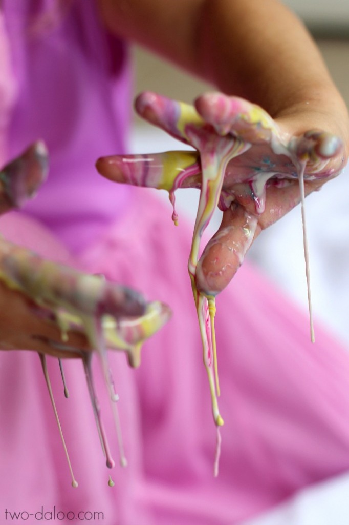 Rainbow Burst Oobleck- Twodaloo