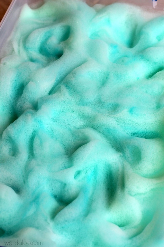 Ocean soap foam recipe