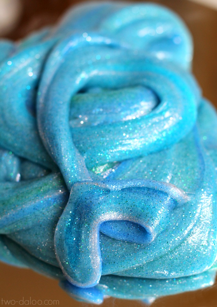 Ocean Swirl Glitter Slime from Twodaloo Ocean Swirl Glitter Slime from Twodaloo