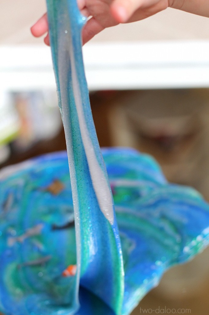 Ocean slime stretch Ocean slime stretch